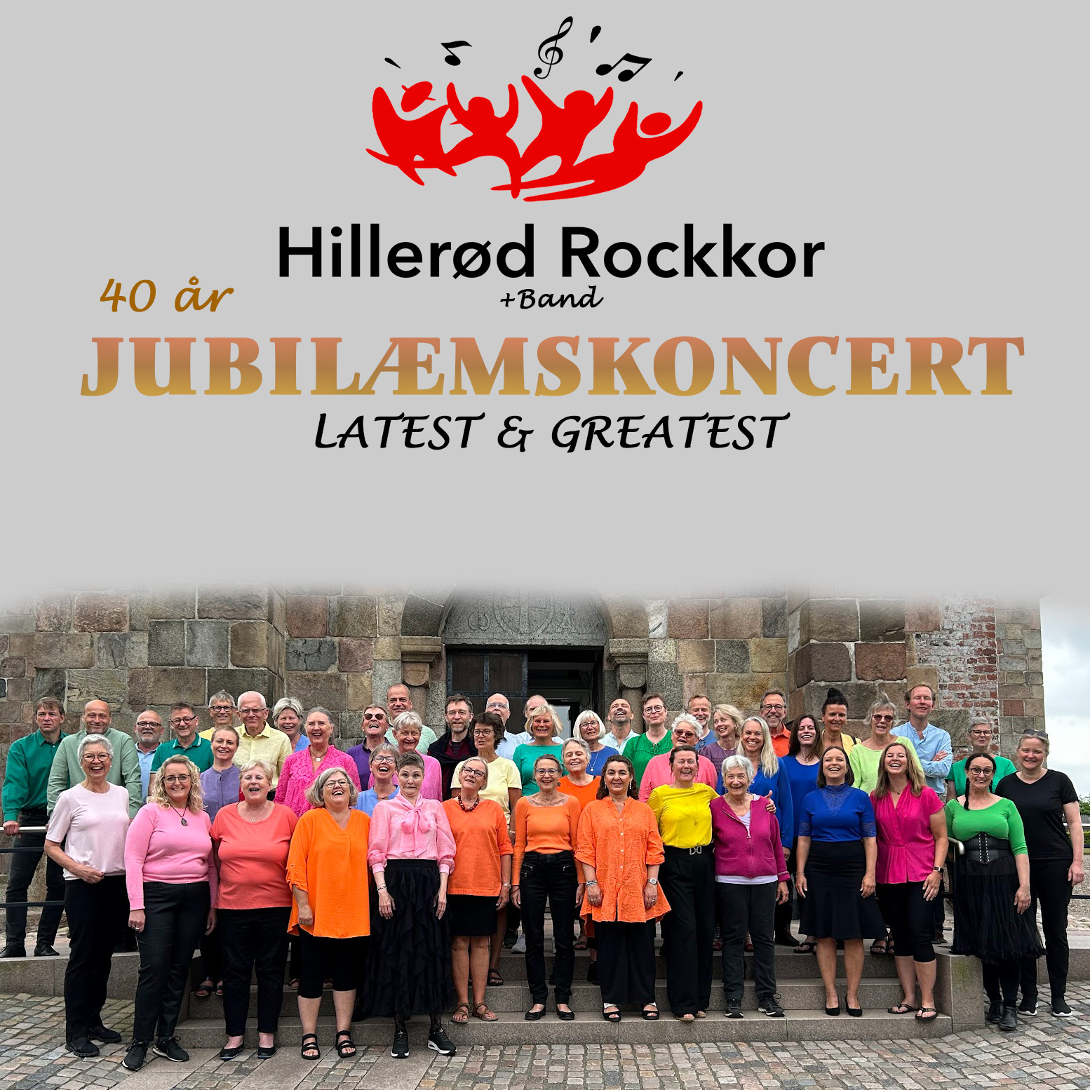 Hillerød Rockkor 40 års jubilæum