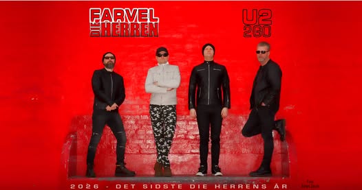 DIE HERRENS NÆSTSIDSTE KONCERT NOGENSINDE. U2 - 2GO